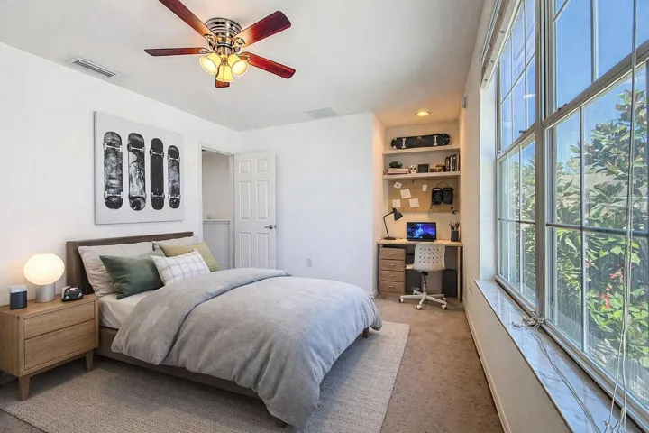 3rd Bedroom Furniture digitally staged