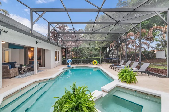 Poot and Hot tub