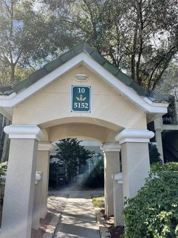 Front of building
