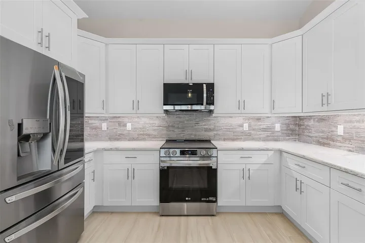 Sample kitchen of previously built home