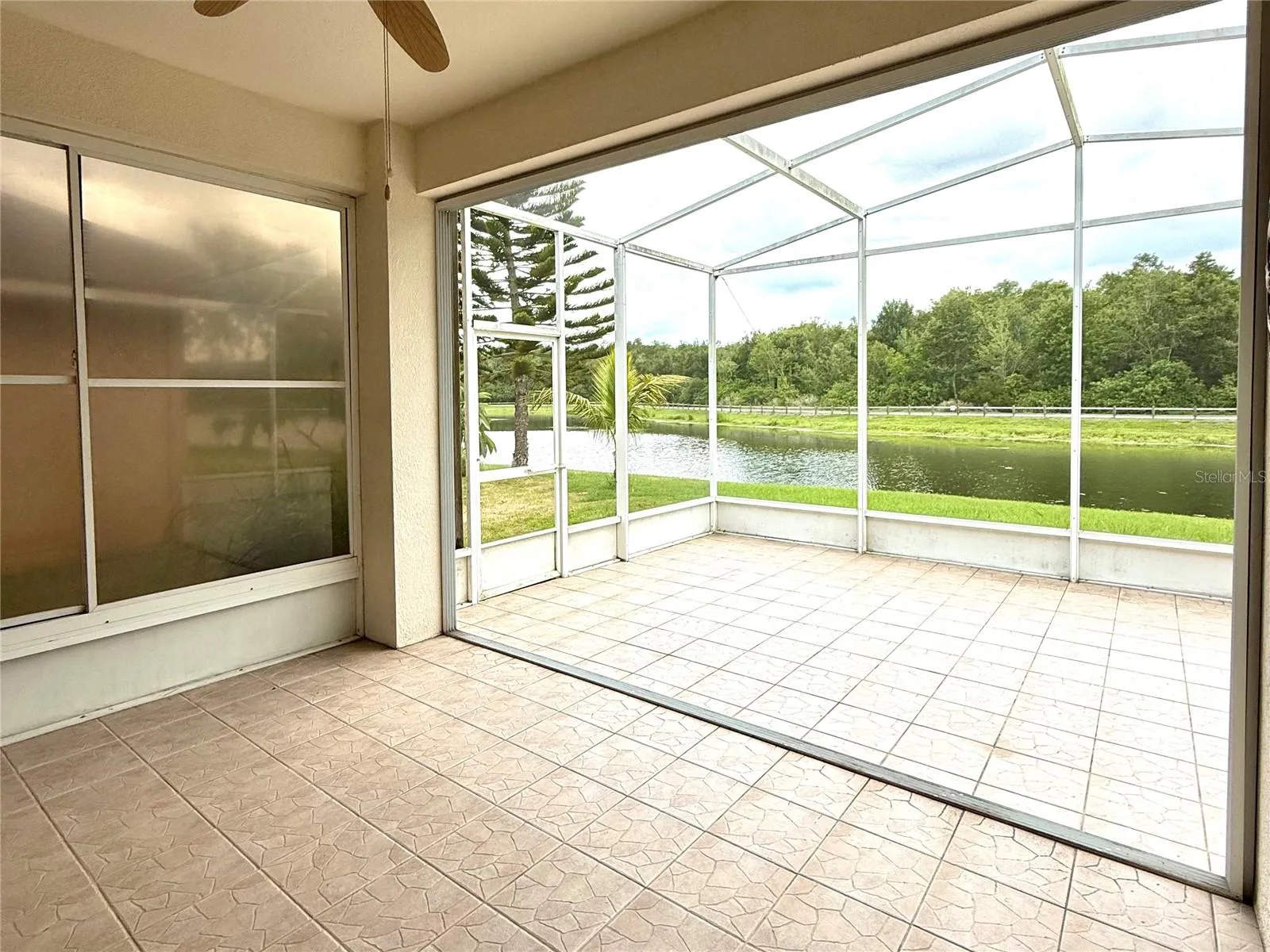 Spacious lanai