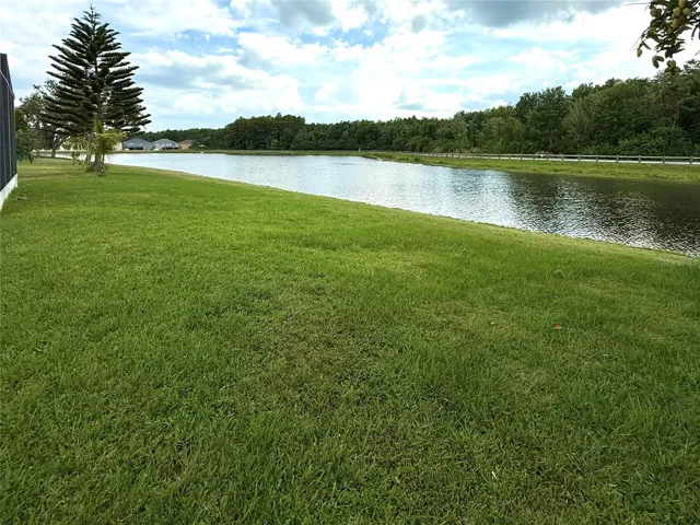 Waterfront yard