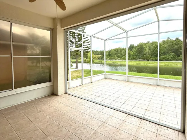 Spacious lanai
