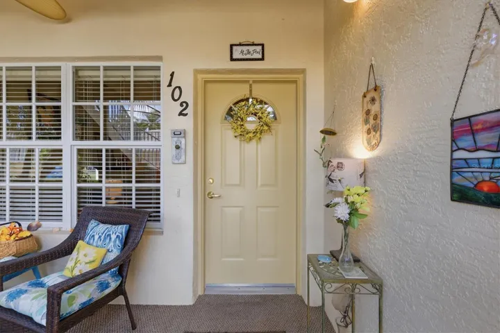 Welcoming front door