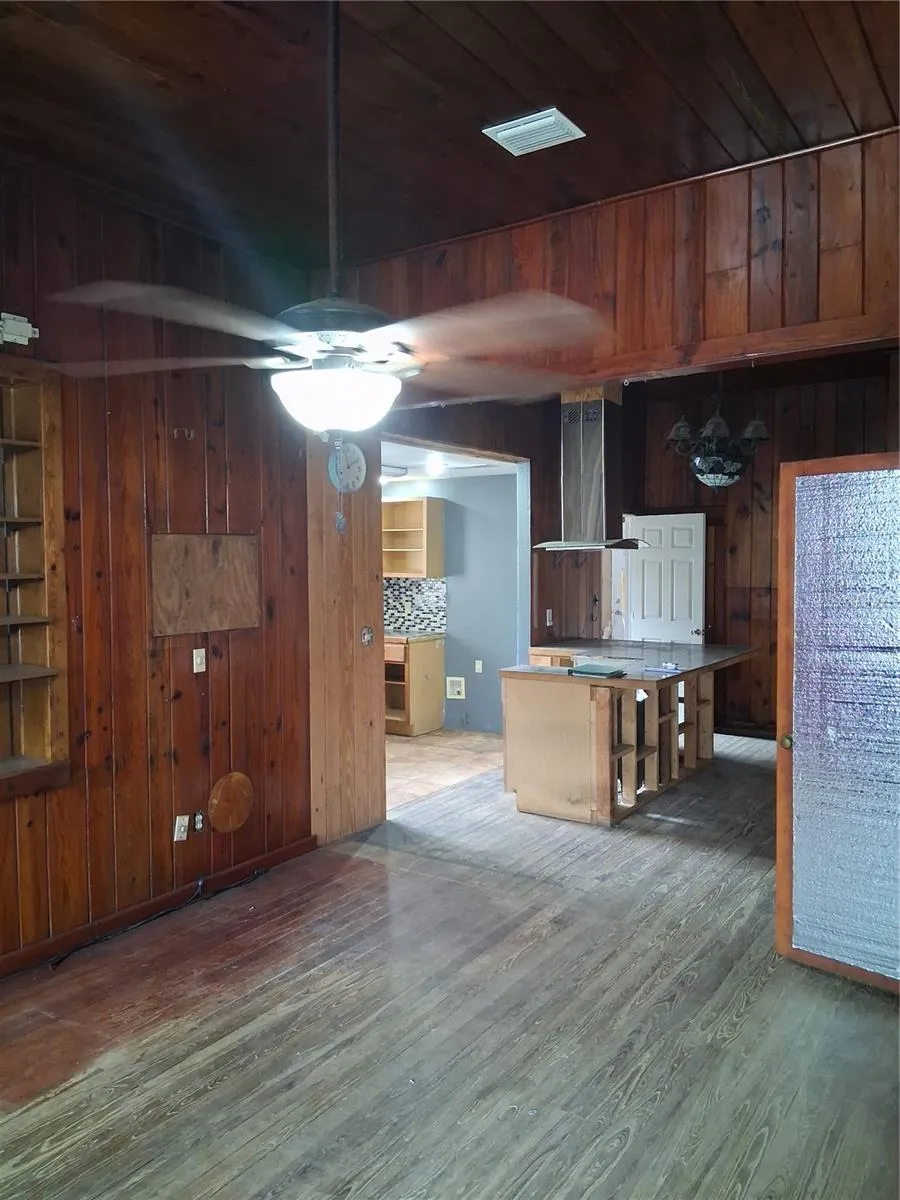 Living Room and Kitchen Area