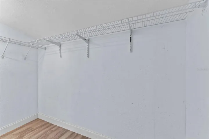 Primary closet