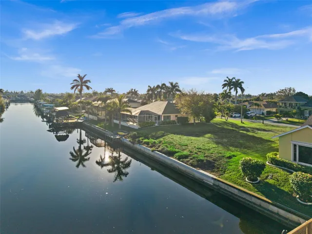 Waterfront lot with seawall