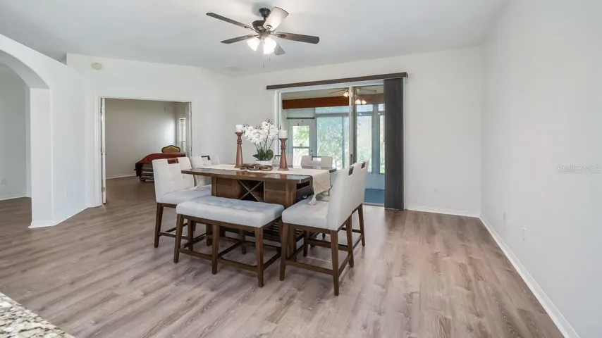 Can be used as Dining Room or Family Room