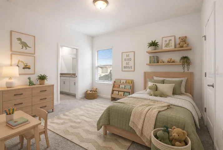 Virtually Staged Bedroom #3