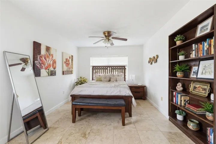 Bedroom off of second entryway