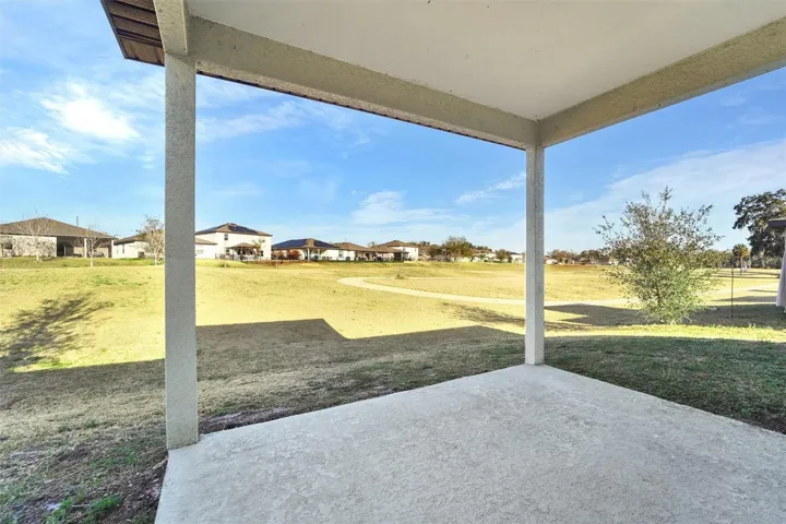 Open space view backyard