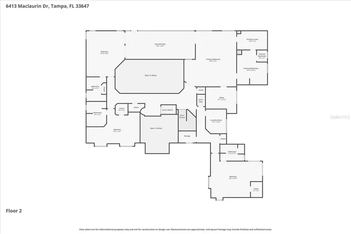 2nd Floor Floorplan