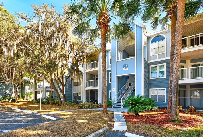 WATER VIEWS ~ FANTASTIC AMENITIES ~ AND FRESH UPDATES – this adorable second-floor condo in the Regency Park at Lake Mary community offers the perfect combination of convenience and low-maintenance living in one of Lake Mary’s most desirable locations!