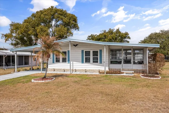 Front View with Side Florida Room