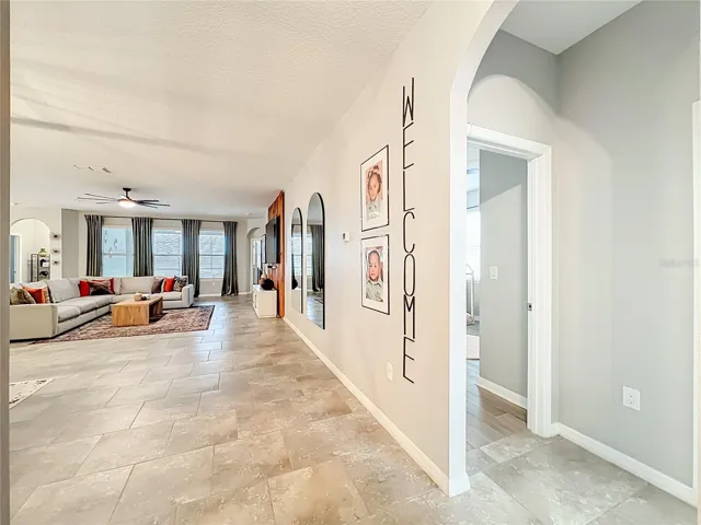 Entry way next to Bedroom 2 and 3