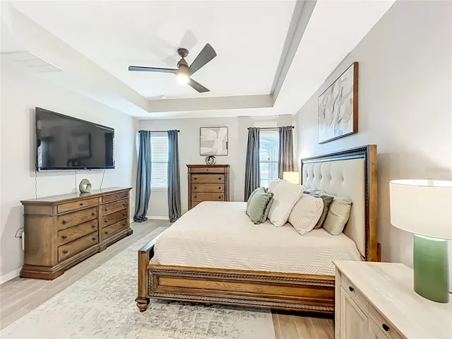Cozy master suite