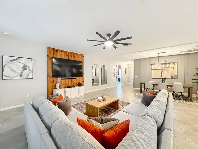 Cozy family room