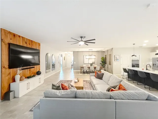 Open floor plan