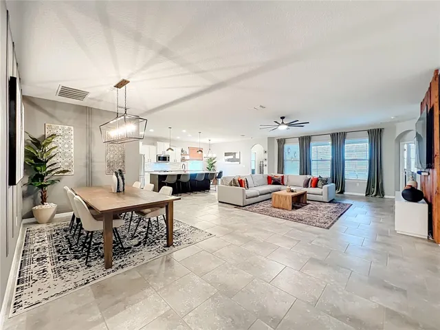 Open floor plan