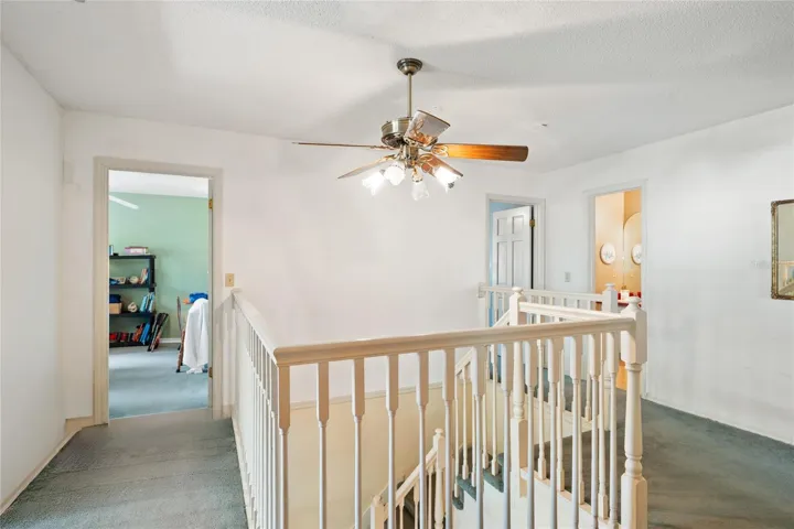Upstairs landing