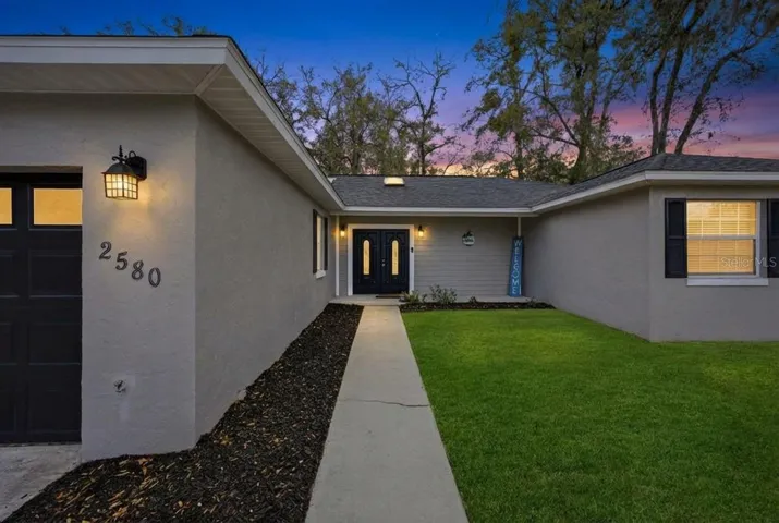 Welcoming front entry with great curb appeal