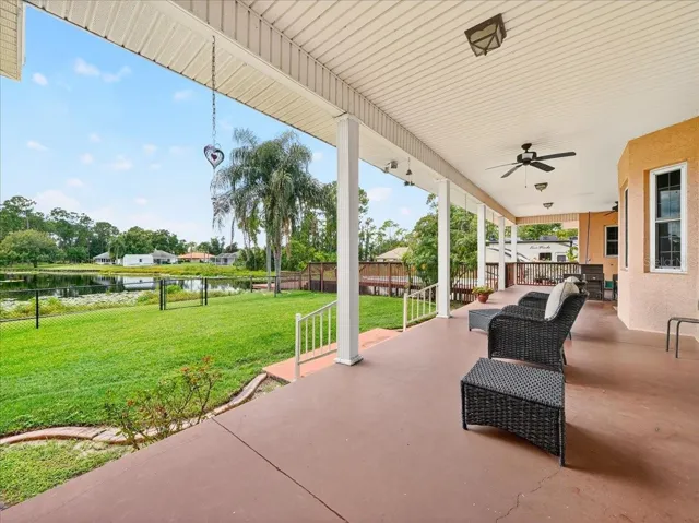 Oversized Patio