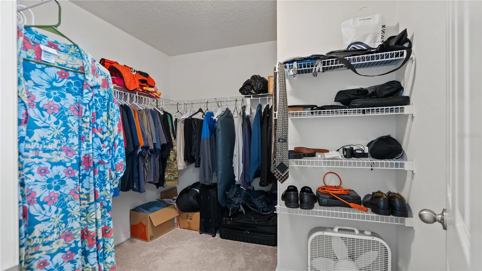 Primary Walk In Closet