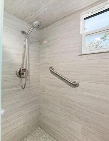 Primary bathroom shower