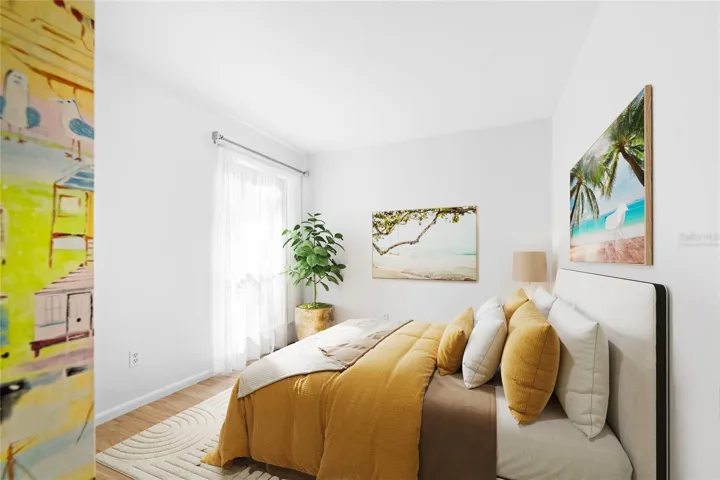 Second bedroom/Virtually staged