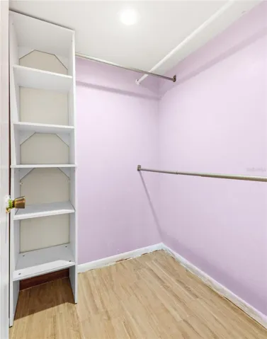 Primary bedroom closet