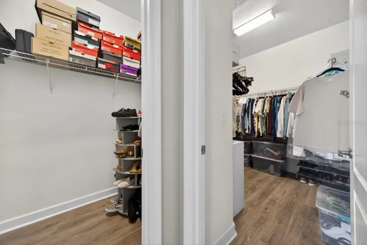 Dual Walk-in Closets