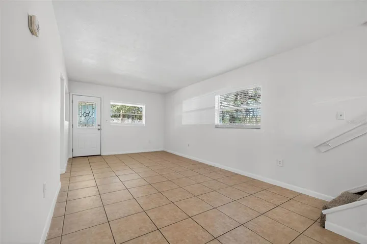Spacious layout with freshly painted interior