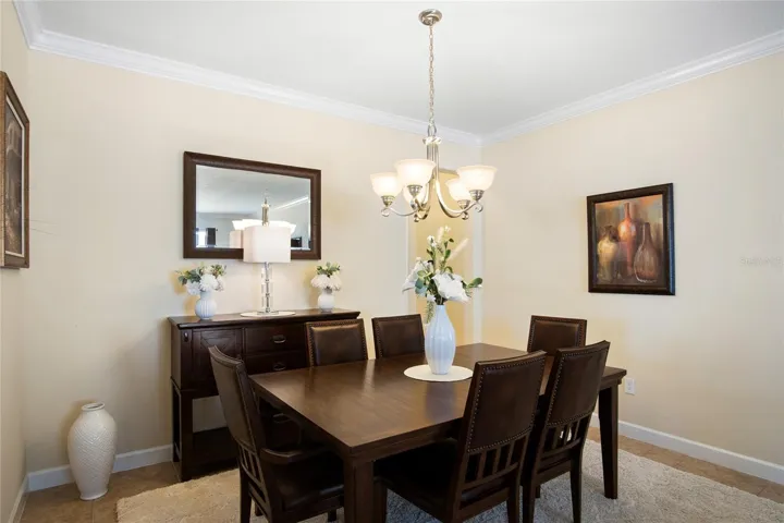 formal dining room full angle
