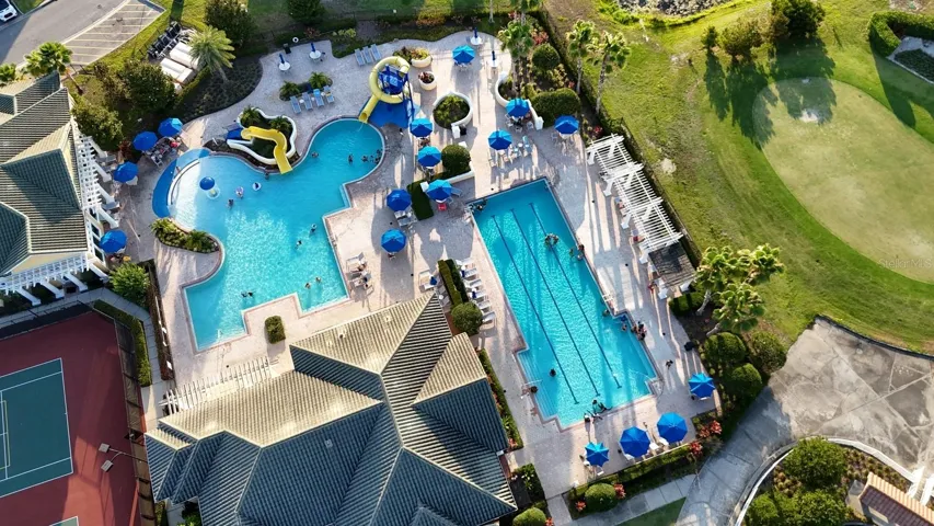 Aerial view of Providence amenities