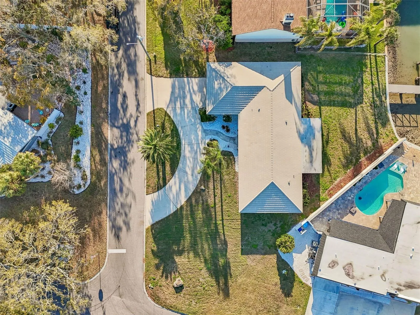 Extra large corner lot at almost 1/3rd acre!