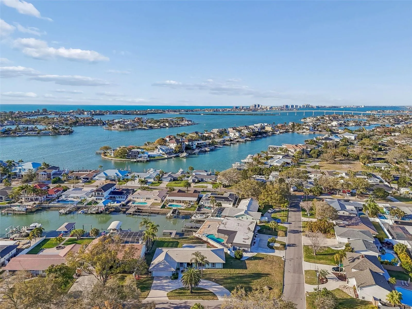 The first bridge is the Belleair Causeway...also houses the Belleair Boat Ramp and Bait Shop