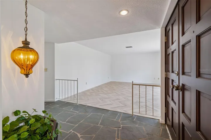Large living room off foyer...