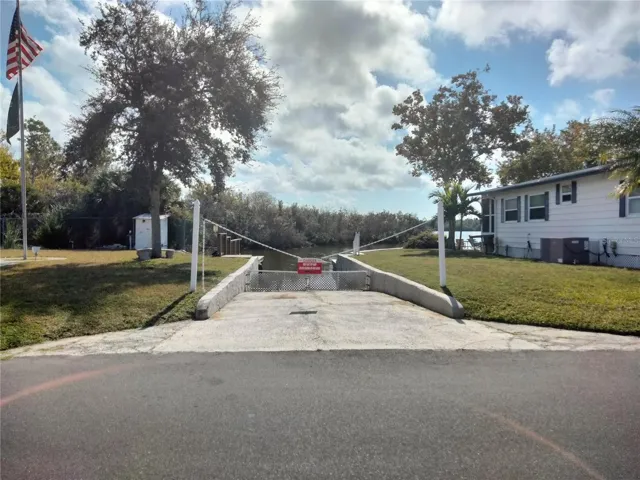 Boat Ramp In Park