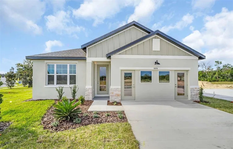 Front Elevation Stock Photo