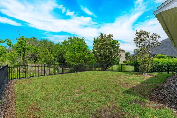 Fenced Backyard