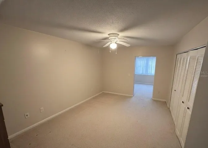 Virtually staged bedroom