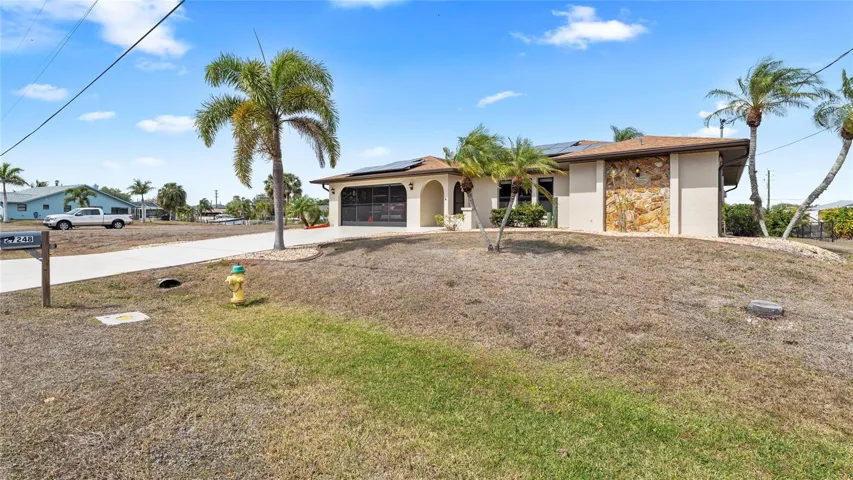 Front of the home