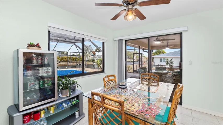 Dining room area