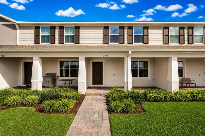 Welcome to Osprey Ranch, where modern design, LOW MAINTENANCE LIVING and an unbeatable Winter Garden location come together in this LIKE NEW ~ 2024 BUILT townhome that feels fresh, stylish and completely MOVE IN READY!