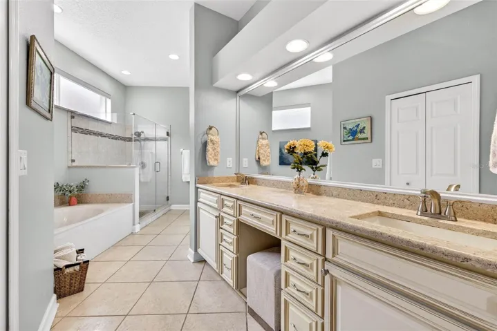 Oversized Primary Bathroom