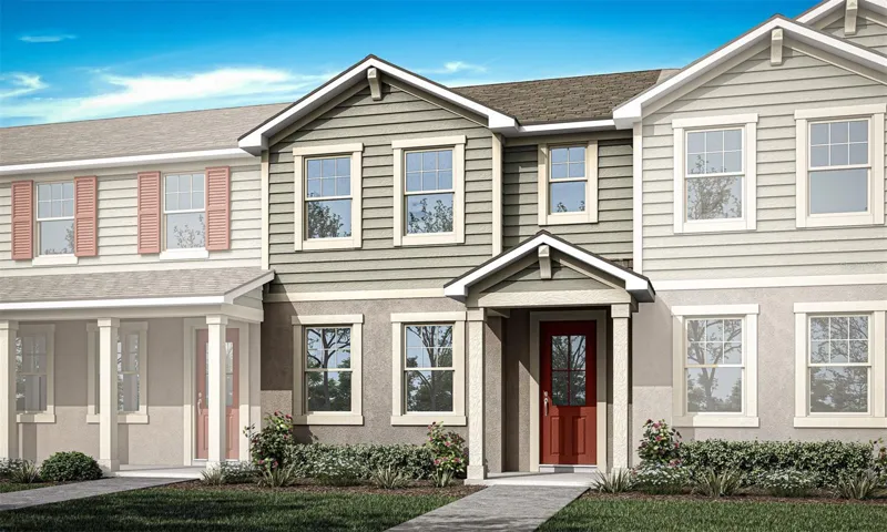 Meadowlark Landing - Catalina I Floorplan - Craftsman Elevation - Architect's Rendering