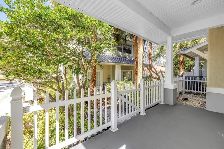 Enjoy your morning coffee on the back patio.