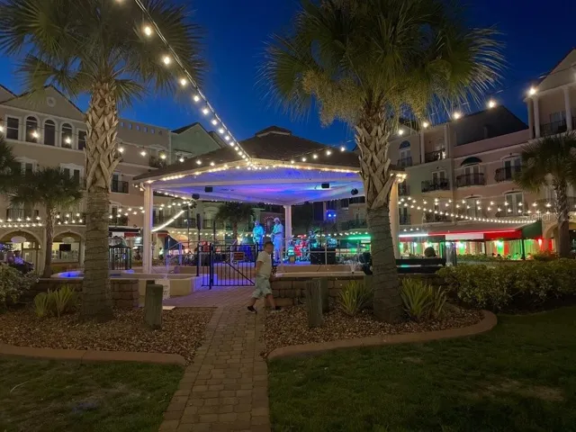 Center Stage Gazebo for entertainment