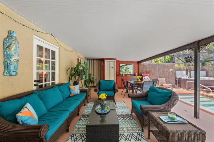 Unit 2 Private Pool Area