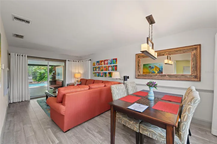 Unit 2 Living and Dining Room